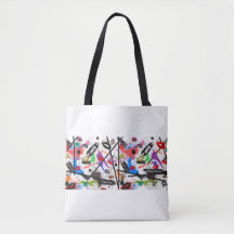Punk Pulse Canvas tas - Draai hoofden, wees een re