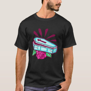 Punk Rock Aesthetic Punkrocker Coffin T-shirt