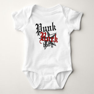 Punk Rock Baby Romper