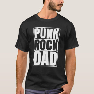 Punk Rock Dad Tattoos Punker Rocker Ska Band Fathe T-shirt