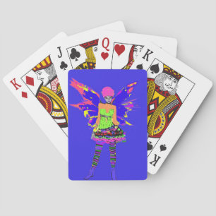Punk Rock Fairy Pokerkaarten