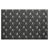 Punk Rock Gothic Grunge Skulls Zwart Stof (Fat Quarter)