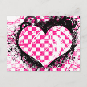 Punk Rock Love Wedding Bridal Shower Uitnodiging Briefkaart