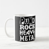 Punk Rock Métal Lourd Mug (Gauche)