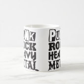 Punk Rock Métal Lourd Mug (Centre)
