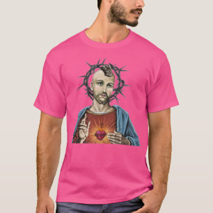 Punk Rock Mohawk Jesus is Not Dead T-shirt