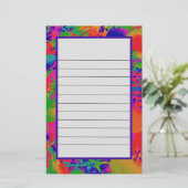 Punk Rock-ontwerp Briefpapier (Staand voorkant)