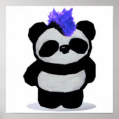 Punk Rock Panda Poster (Voorkant)