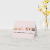 Punk Rock Paper Scissers Fun Punker Carte Annivers (Fleur jaune)