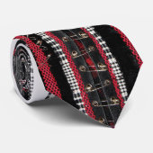 Punk Rock Stropdas (Opgerold)