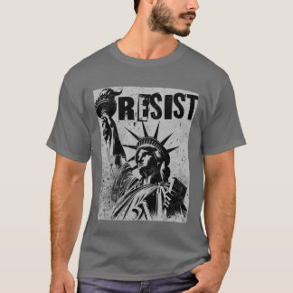 Punk Rock Vive La Resistance Vrijheid Verzet Pr T-shirt