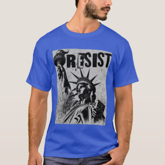 Punk Rock Vive La Resistance Vrijheid Verzet Pr T-shirt