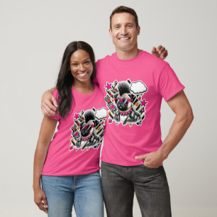 PUNK ROCKER-PUG 8 T-SHIRT
