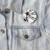 Punk Rocker Ronde Button 5,7 Cm (In situ)