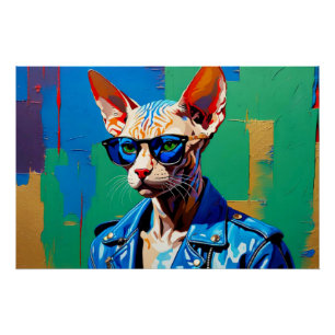 PUNK ROCKER SPHYNX 5 PERFECT POSTER