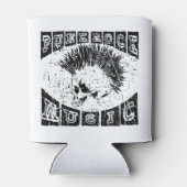 punk rockmuziek blikjeskoeler (Achterkant)