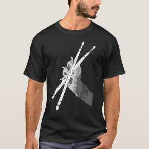 Punk Rockstar Kitten Kitty Cat Drummer die Dru spe T-shirt