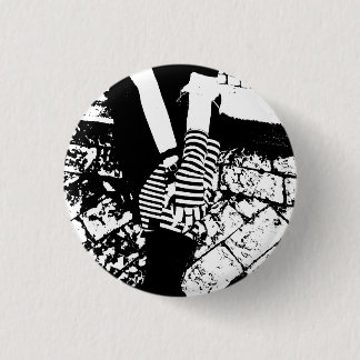 punk ronde button 3,2 cm
