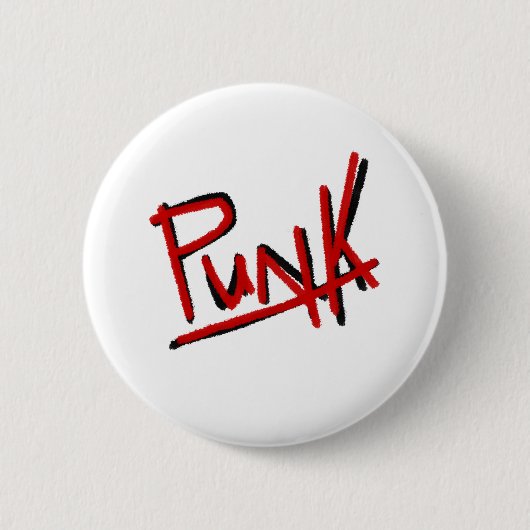 Punk Ronde Button 5,7 Cm (Voorkant)