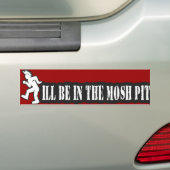 punk rotssticker bumpersticker (Op auto)