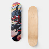 Punk Samouraï Skateboard (Recto)