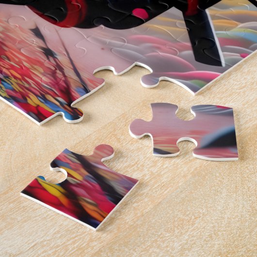 Punk Samurai Jigsaw Puzzle Legpuzzel (Zijkant)