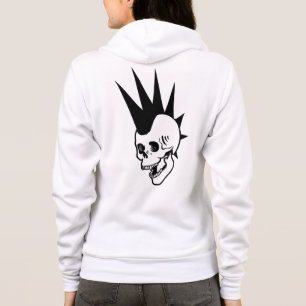 Punk schedel Hoodie