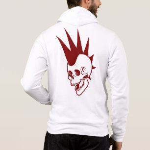 Punk schedel Hoodie