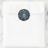 punk schedel lint stickers (Tas)