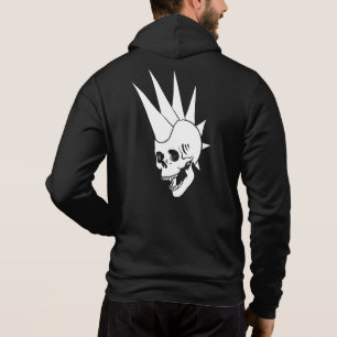 Punk schedel versie 2 Hoodie