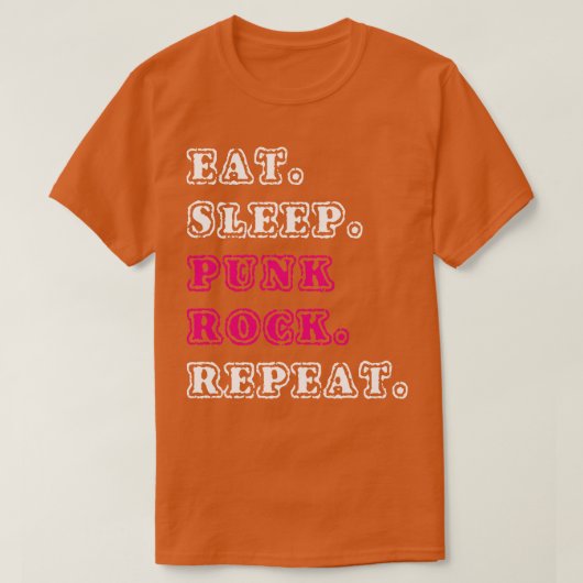 Punk steen t-shirt (Design voorkant)