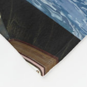 Punk stuikenbibliotheek fleece deken (Hoek)
