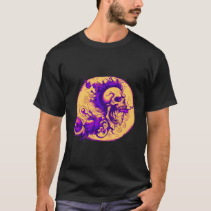 Punk Tattoo T Pop Surrealisme Decor T Lowbrow Skul T-shirt