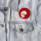 Punk Totenkopf Schädel skull Ronde Button 5,7 Cm (In situ)