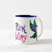 Punk Tweekleurige Koffiemok (Voorkant rechts)