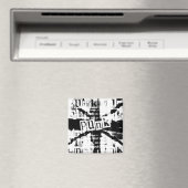 Punk Union Jack Magnet Magneet (Insitu (Vaatwasser))