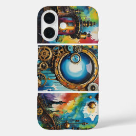 Punk wereld iPhone 16 hoesje