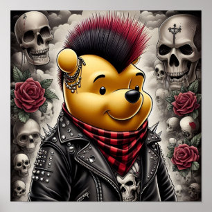 Punk Winnie de Pooh 1 Poster