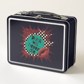 Punk zal nooit sterven Metal Lunchbox