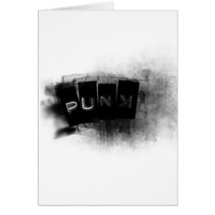 Punk zwart-wit
