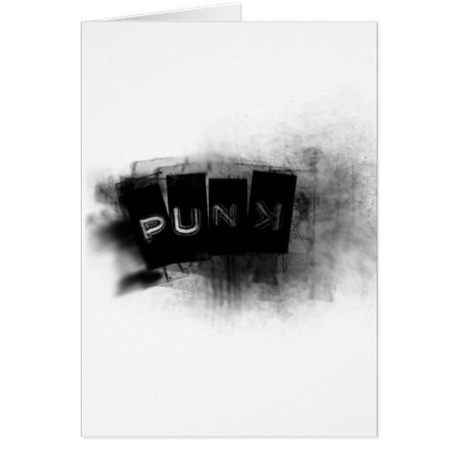 Punk zwart-wit (Voorkant)