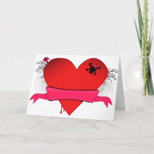 Punked Valentijn Kaart (Voorkant)