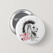 Punken niet dood ronde button 5,7 cm (Voorkant /achterkant)