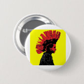 Punker Ronde Button 5,7 Cm (Voorkant /achterkant)