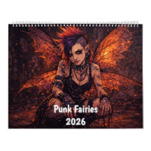Punkfeeën Muurkalender