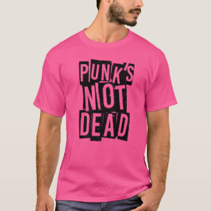 Punk's niet dode  Punk rock is niet de de T-shirt