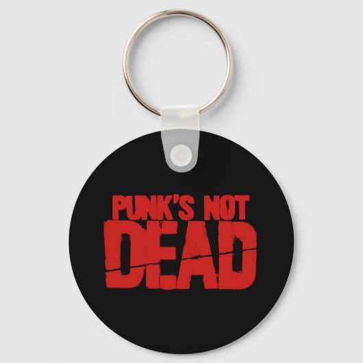 Punks niet dood sleutelhanger (Voorkant)