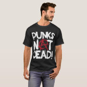 Punks niet dood t-shirt (Voorkant volledig)