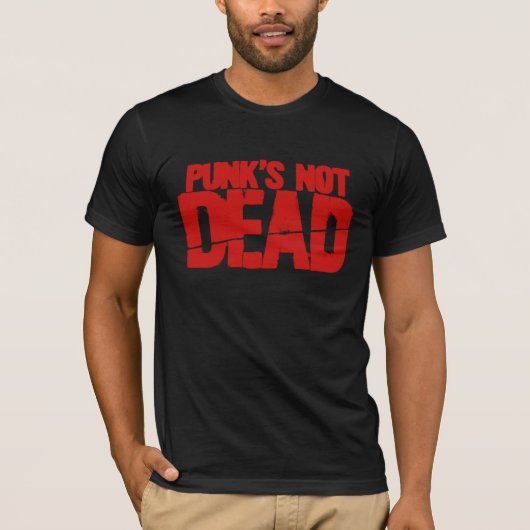 Punks niet dood t-shirt (Voorkant)