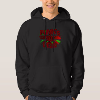 Punks niet dood voor Punk rock fans 1 Hoodie